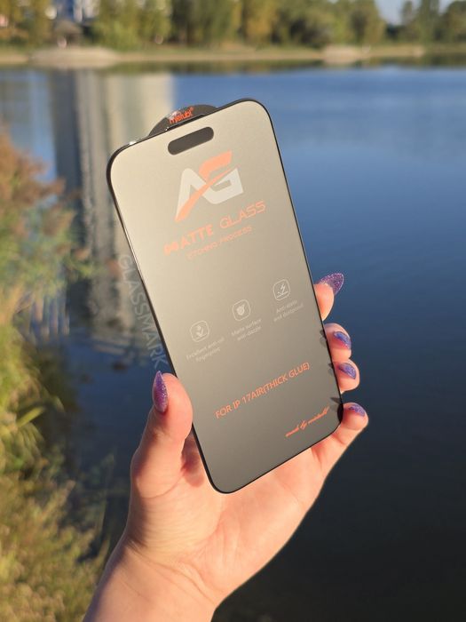 Матове захисне скло iPhone 17 | Air | Pro | 17promax матовое стекло