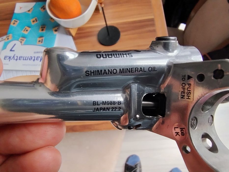 Klamka hamulca Shimano XTR BL-M988-B