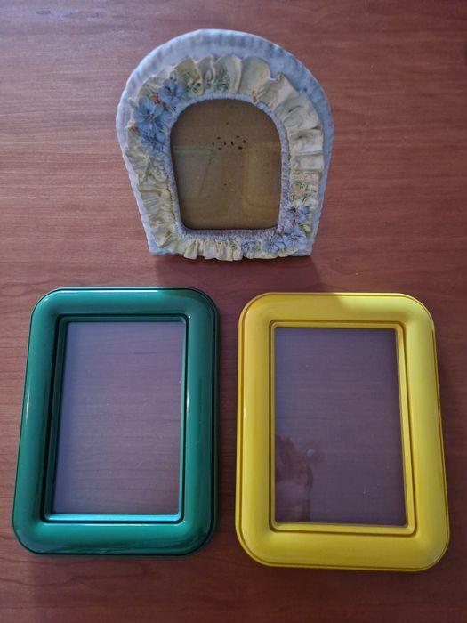 Colorful Frames (Two) and One Ceramic Frame64752095320323120