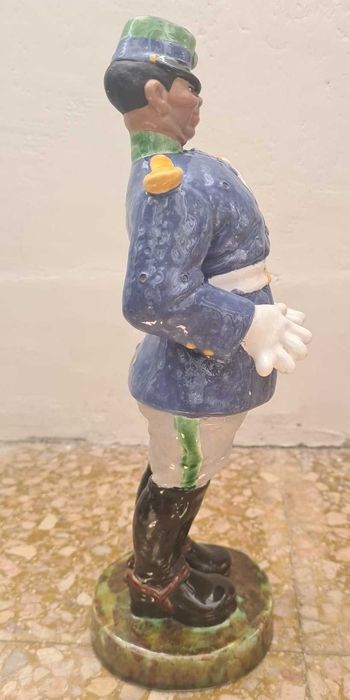 Boneco "Militar" / "Guarda" - Bordallo Pinheiro - Bordalo