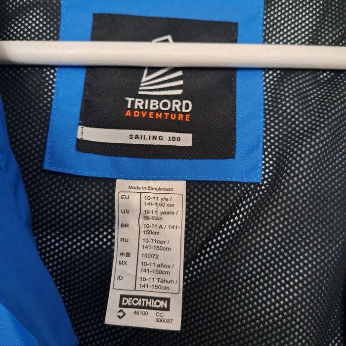 Kurtka przeciwdeszczowa 140 /150 Tribord