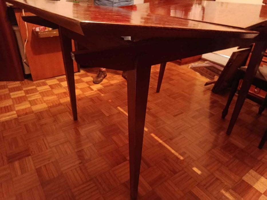 mesa vintage extensível
