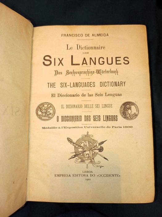 Livros Dicionário das Seis Línguas História Eclesiástica Manual Semana Santa