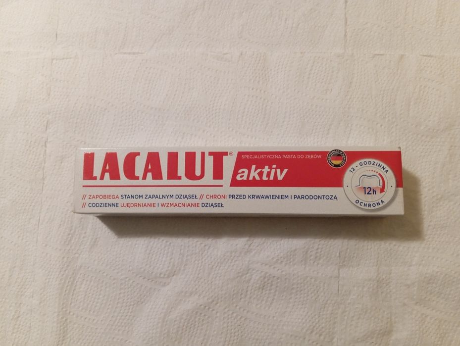 Lacalut Aktiv pasta do zębów 75 ml 9 szt