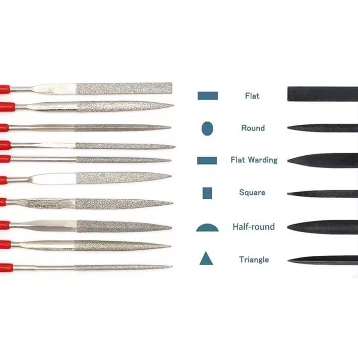 Bolsa + 10 Limas + 1 Escova