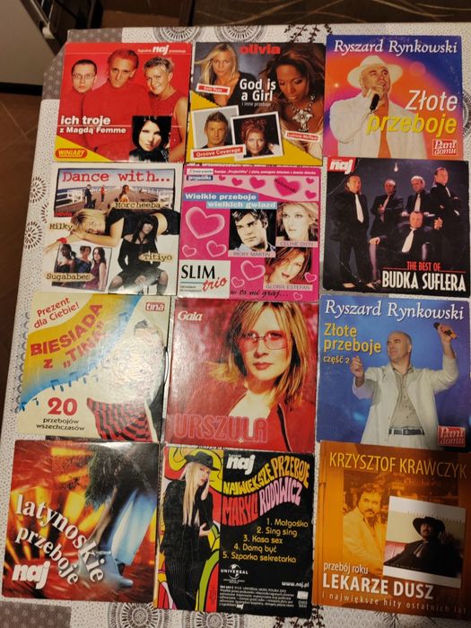 Płyty CD za całość 7 zł