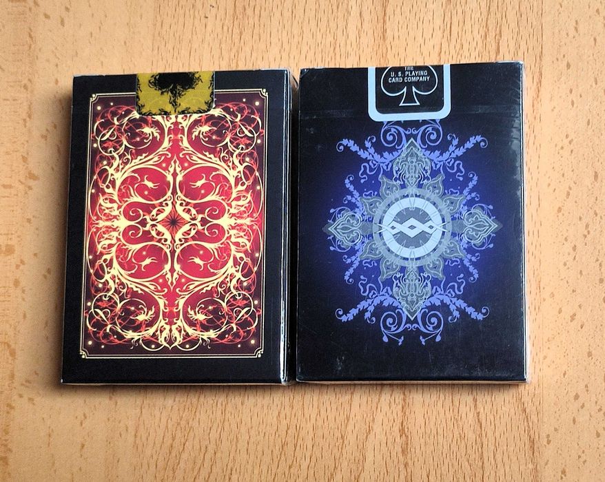Baralho de Cartas Bicycle Pyromaniac e Bicycle Bicycle Faith