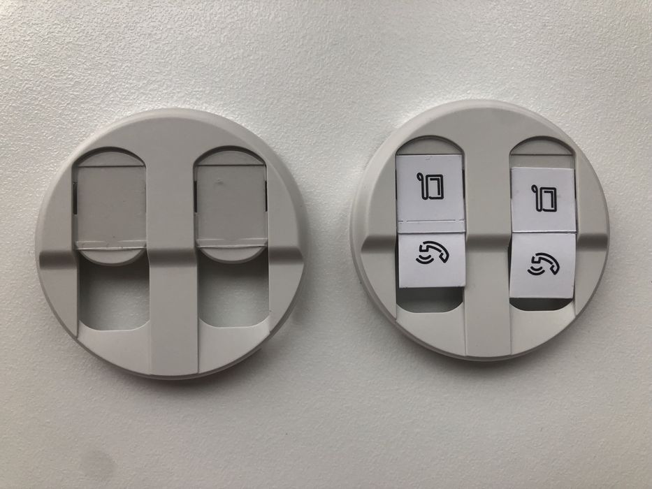 Лицевая панель компьютерной розетки Legrand Celiane белая 68252