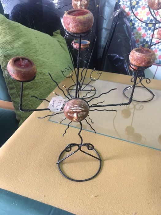 Porta velas mexicano