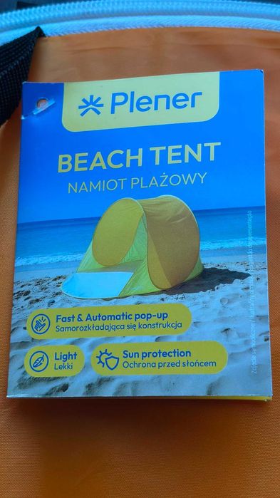 Namiot plażowy samorozkładający się pop-up Plener nowy z metką