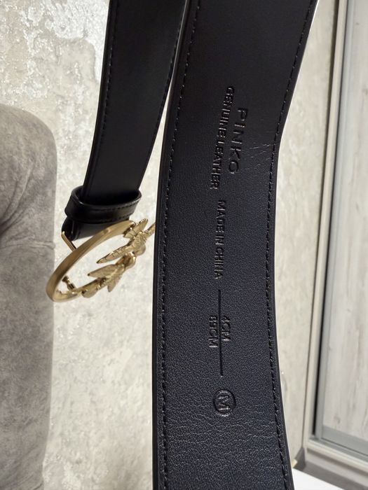 Шкіряний ремінь Pinko