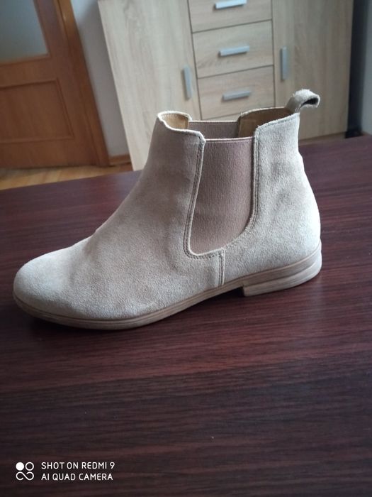 Wojas skórzane botki