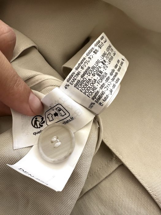 Blazer oversize Zara  M 38 cinzento claro