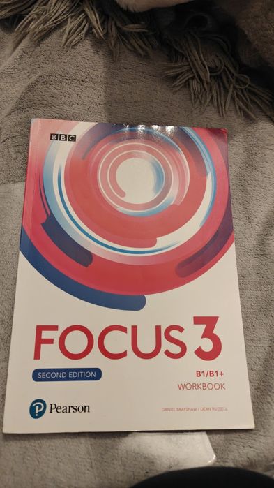 Książka focus 3 oraz ćwiczenia