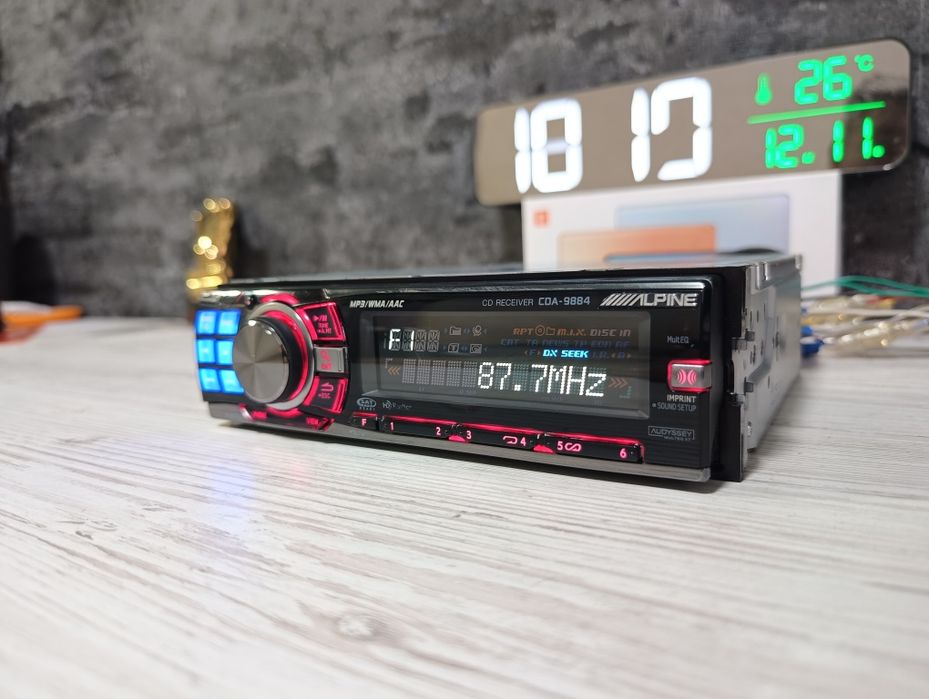 ///Alpine cde- Bluetooth audio