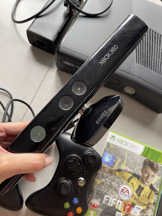 Xbox 360 + kinect + gry