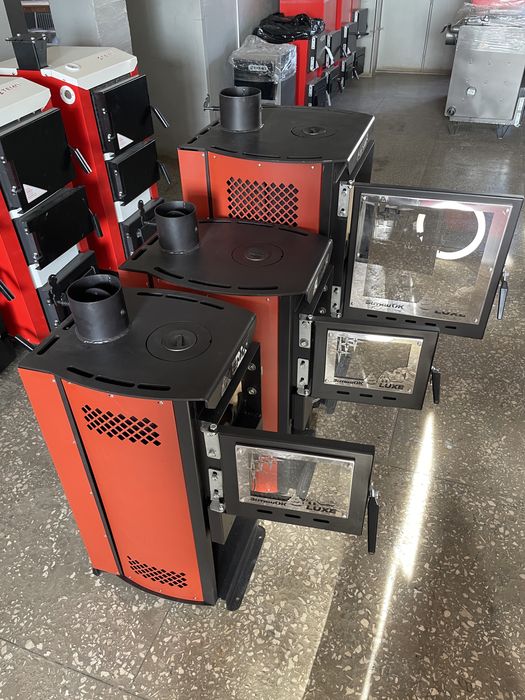 Буржуйка, камін «ЗАТИШОК 4» булерьян. Булерʼян. Котел твердотопливный