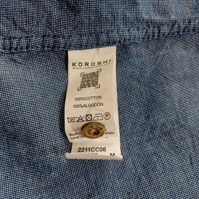 Bawełniana koszula z nadrukiem S/M. Koröshi