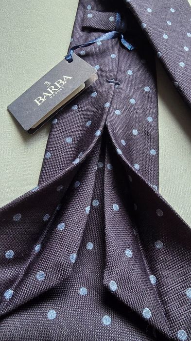 Krawat wełniany BARBA
