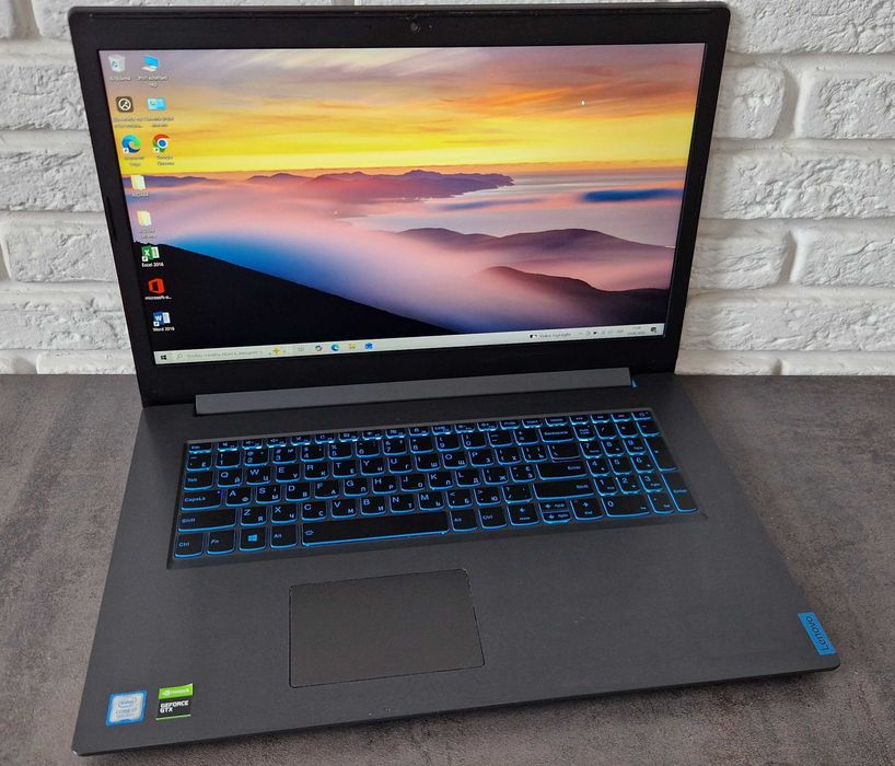 Ноутбук Lenovo Ideapad L340/ i7-9750H/ 16/1 ТБ / GTX 1050 /17 дюйм