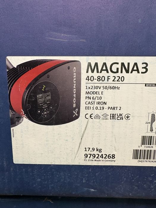 Pompa obiegowa Grundfos Magna 3 40-80 F 220