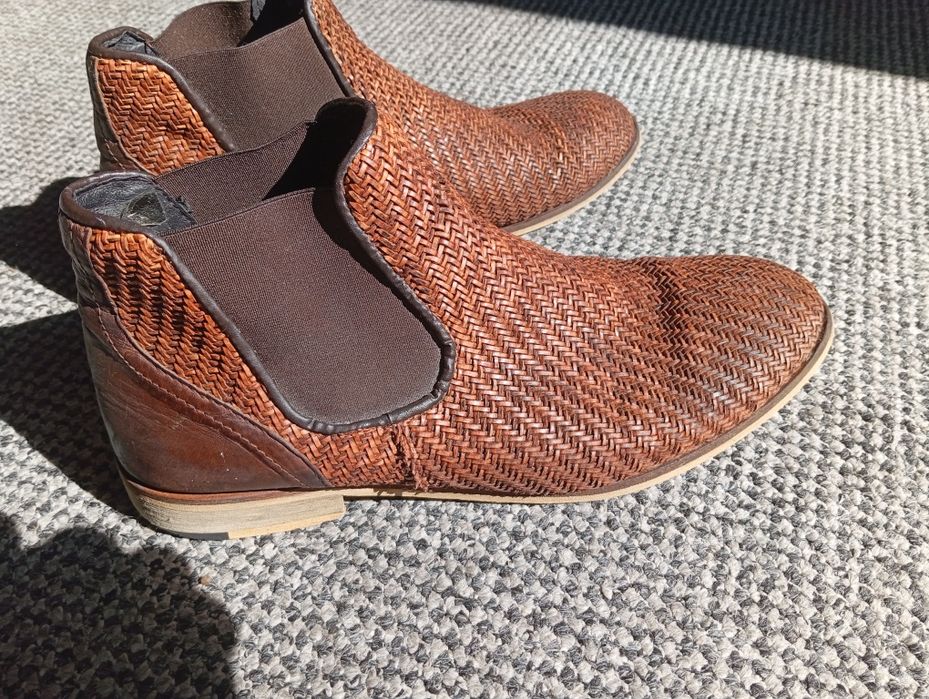 Sztyblety buty skórzane Sertie r 43