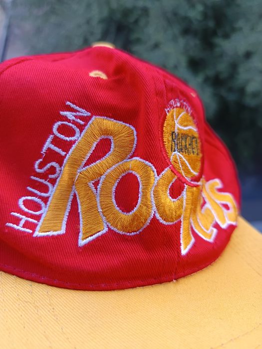 Vintage Czapka Snapback NBA Houston Rockets Retro Oldschool Y2K SWAG