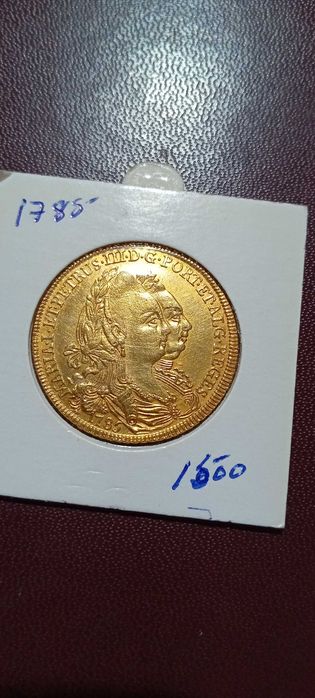 Moeda de ouro  6400 reis