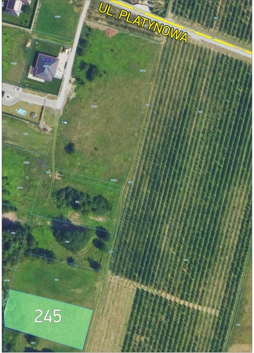 Działka usługowa 2000 m² MPZP, Kobylin k. Grójca - bez warunków zabudowy