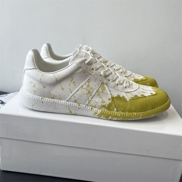 Кеди Maison Margiela Replica з плямами краски/ мейсон маржела
