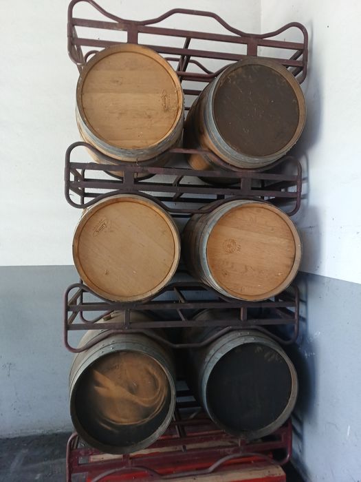 6 barris pipas vinho como novos