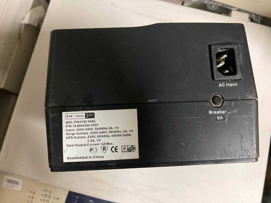 Безперебійник ДБЖ UPS Eaton Powerware 3105 500VA / 300W ІБП
