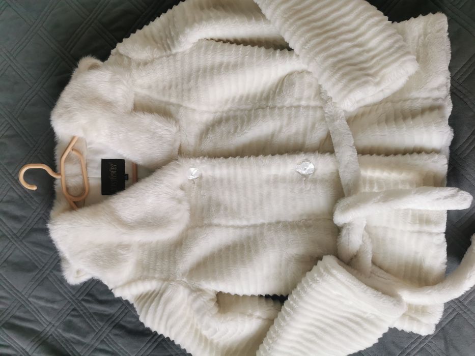 Futerko ślubne białe kremowe