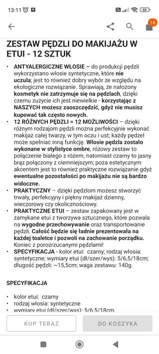 Nowe pędzle do makijażu