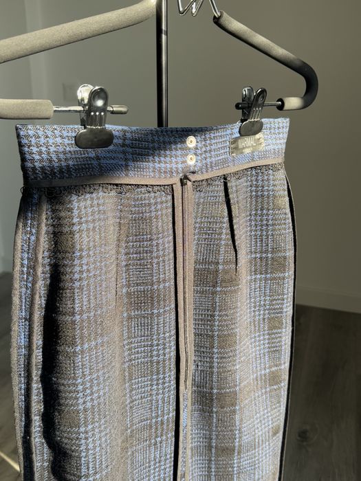 Спідниця олівець картата