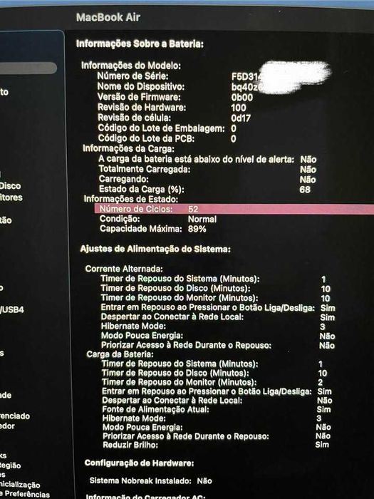 MacBook Air M2 15 polegadas + garantia +mouse+adaptador usb, como NOVO