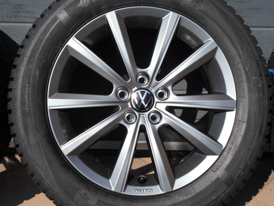Koła zimowe aluminiowe 16 5x100 VW T-Cross Taigo 195/60r16 2020r