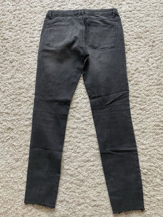 Sinsay spodnie rurki/skinny, rozmiar S/36, czarne