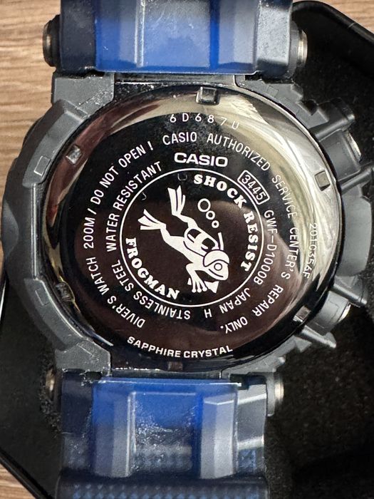 Casio G-shock Frogman GWF-D1000-1JF