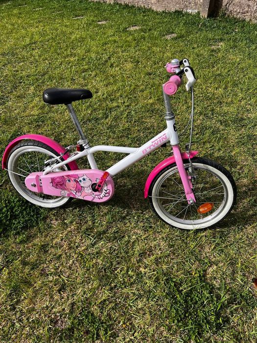 Bicicleta B'Twin 16" Docto Girl – A Bicicleta Ideal (e Segura) para as Primeiras Aventuras!