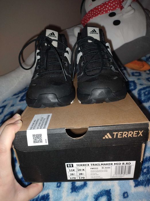 Водовідштовхувальні черевики Adidas Terrex Trailmaker Mid 28,5 розмір