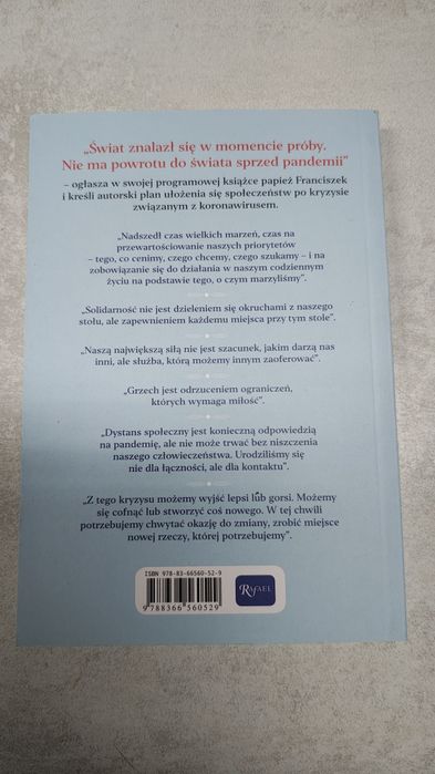 Powróćmy do marzeń. Droga ku lepszej przyszłości. Papież Franciszek