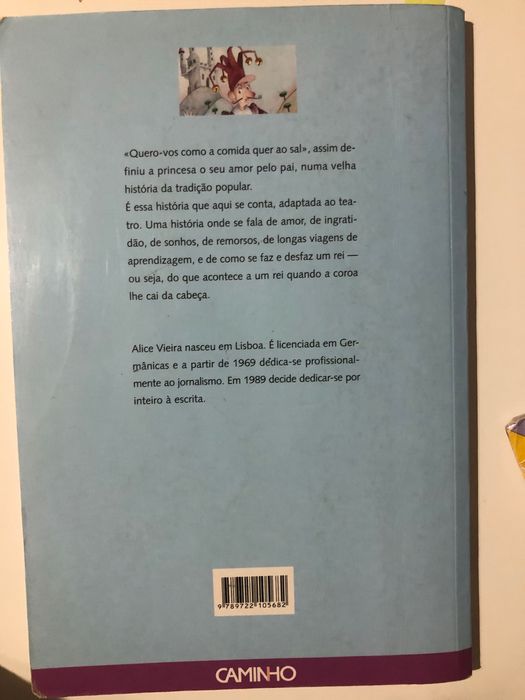 Leandro o rei da Helíria, Alice Vieira