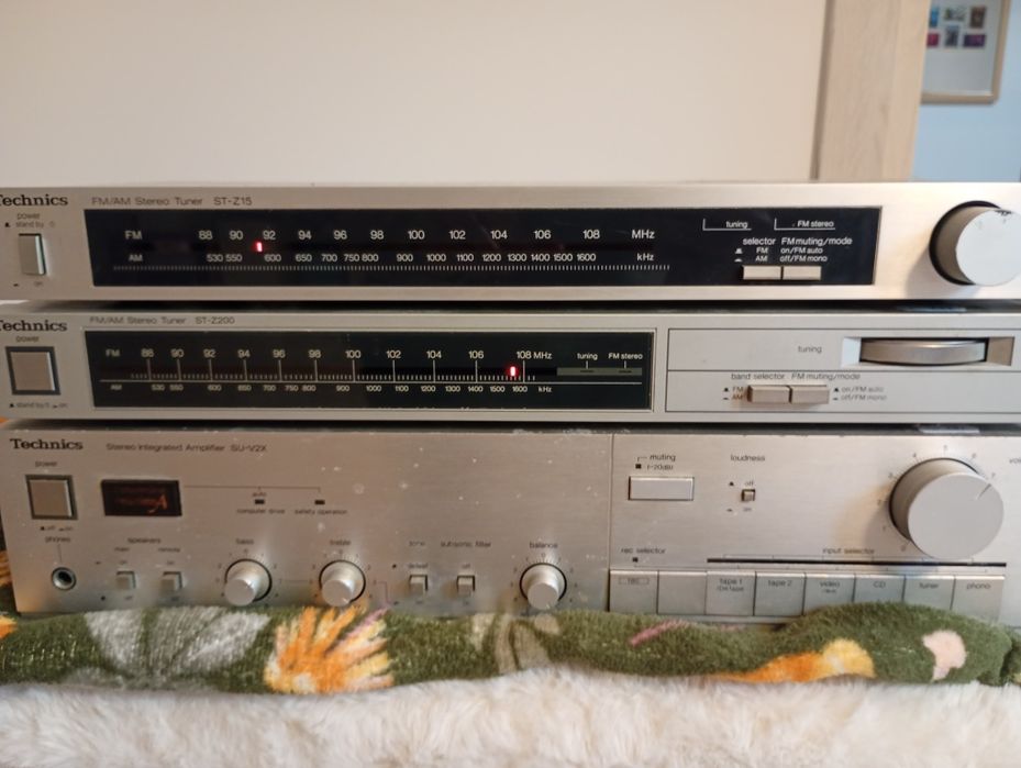 Audio amplitunery wzmacniacze technics Sony itp