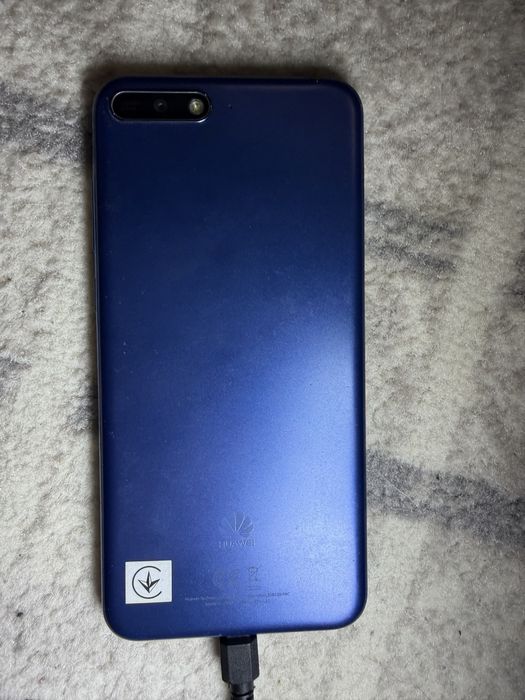 Смартфон Huawei Y6 2018 Blue 2/16GB, 2 SIM LTE 5.7" IPS Snapdragon 425 13 Мп 3000 мАг
