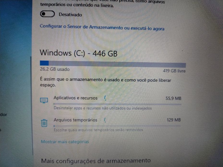 Notebook HP Intel I3 é 4G RAN