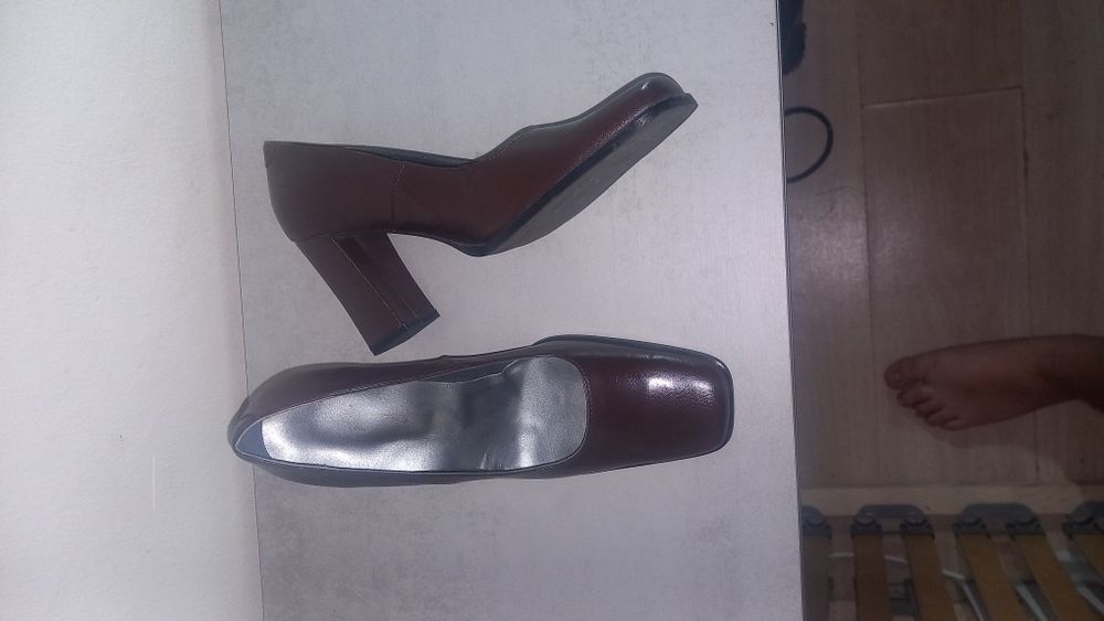 Sapatos velhos restaurados