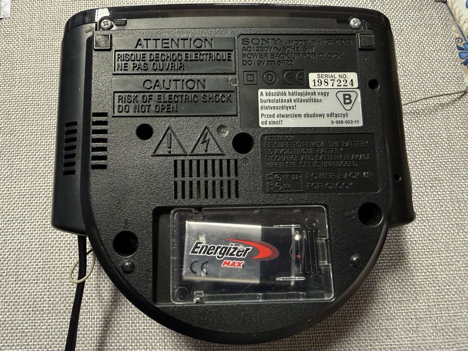 Sony ICF-C212 Dream Machine AM/FM