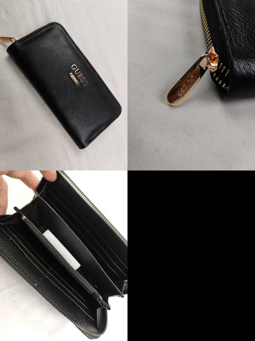 Portfel damski suwak Louis Vuitton Guess portfele