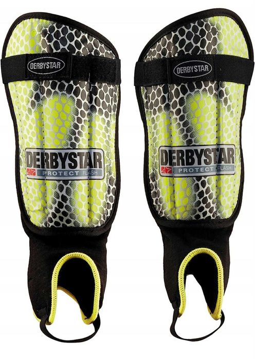 Ochraniacze na golenie Derbystar Protect Flash r.M, wzrost 152-170cm
